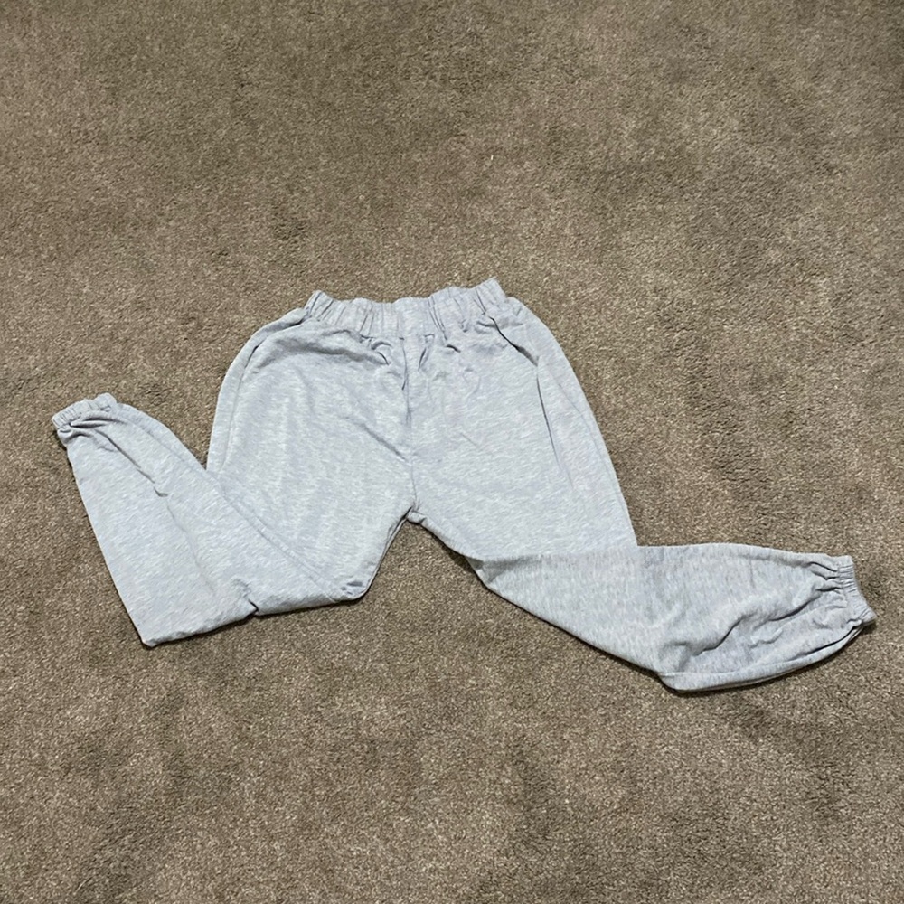 “Stop looking at my butt” sweat pants